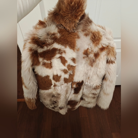 Brand New Giorgio Brato Real Shearling Reversible Leather Jacket Size IT40 - Picture 8 of 13